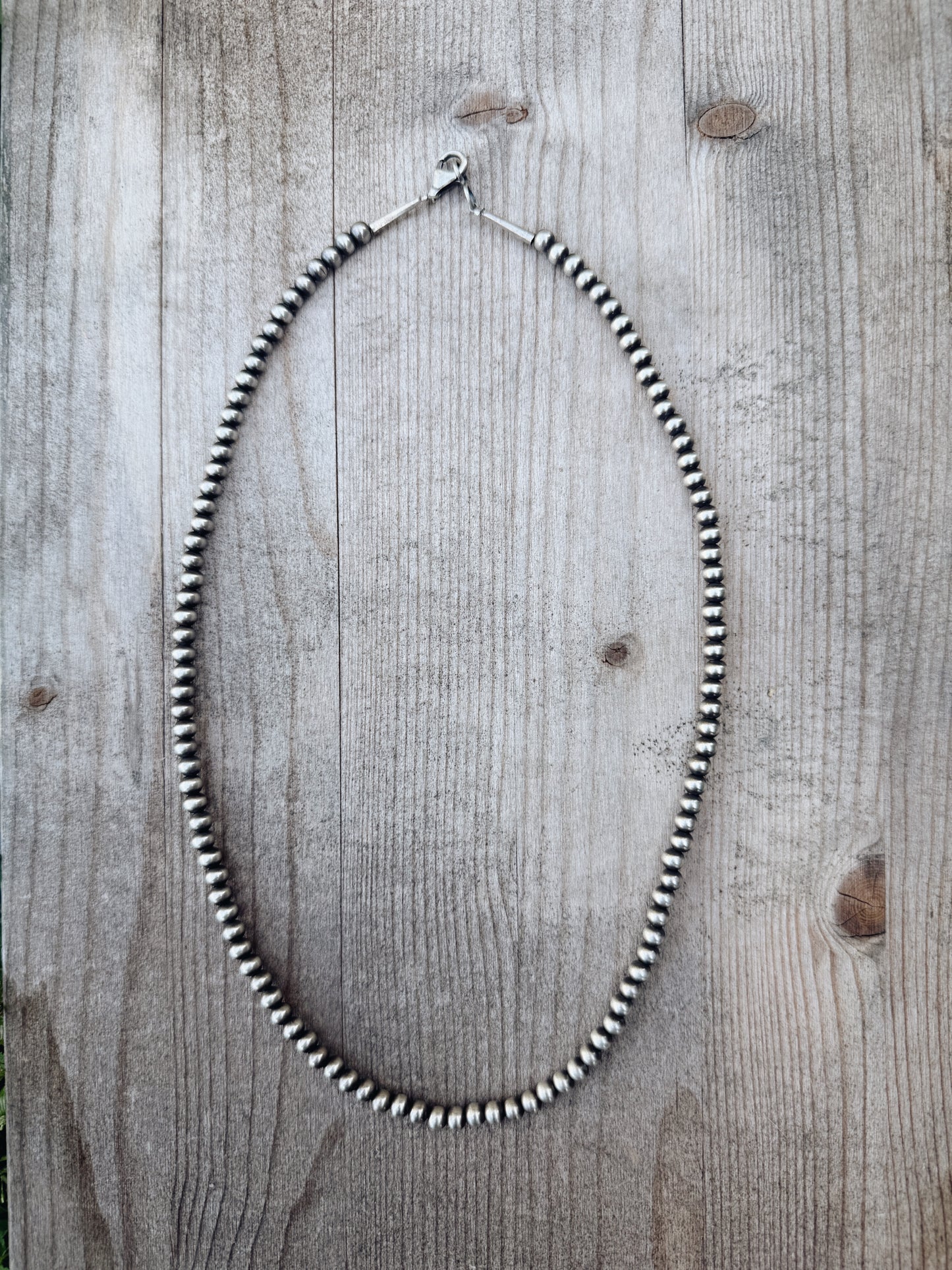 VINTAGE STERLING SILVER DESERT PEARLS