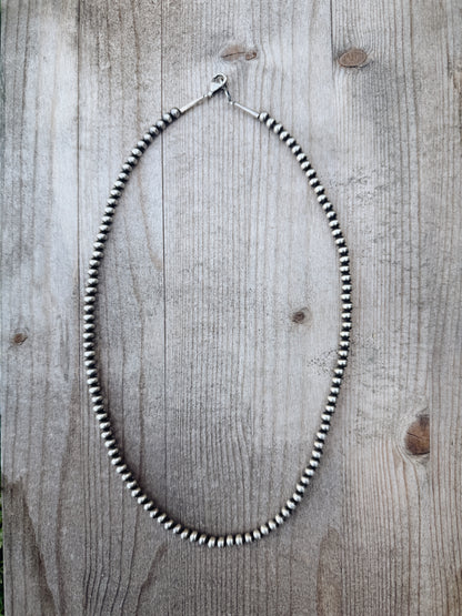 VINTAGE STERLING SILVER DESERT PEARLS