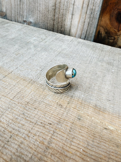 VINTAGE ADJUSTABLE STERLING SILVER RING