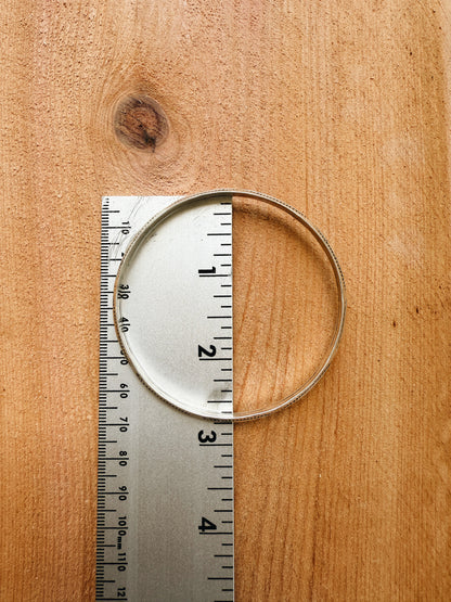 VINTAGE STAMPED NATIVE AMERICAN BANGLE