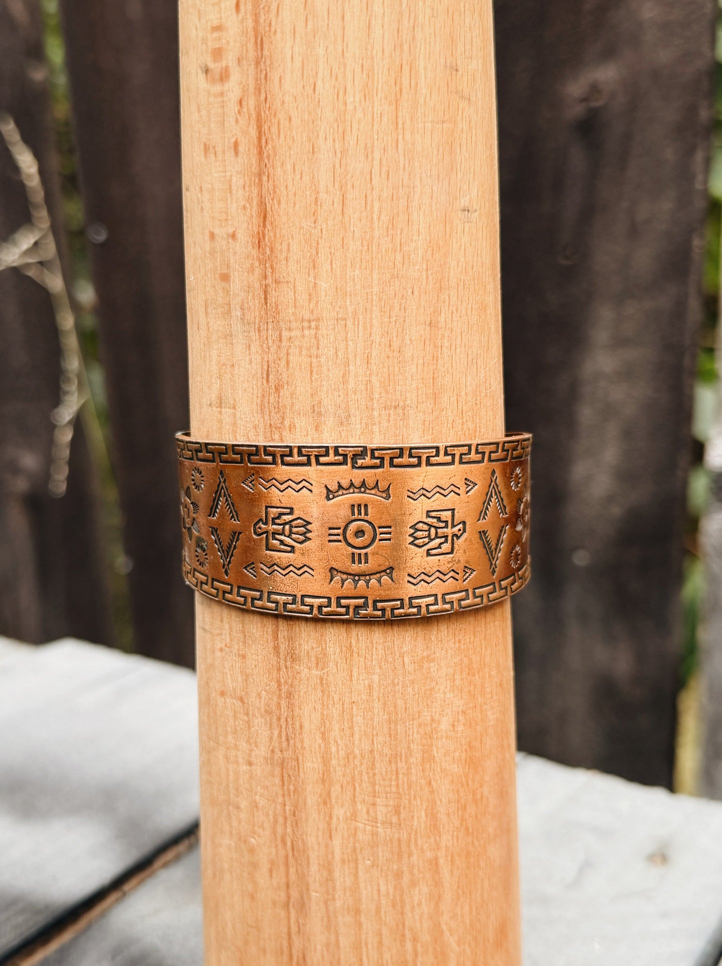 COPPER STORYTELLER CUFF
