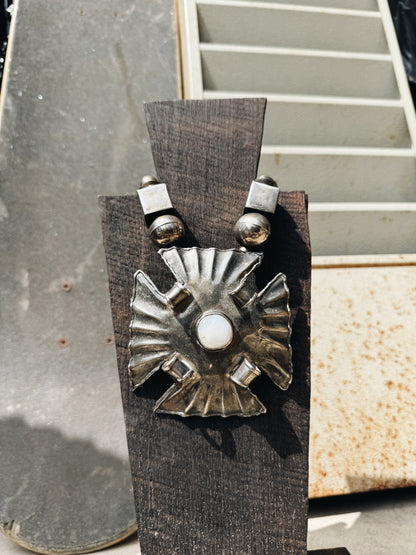VINTAGE SOUTHWESTERN XL STATEMENT NECKLACE
