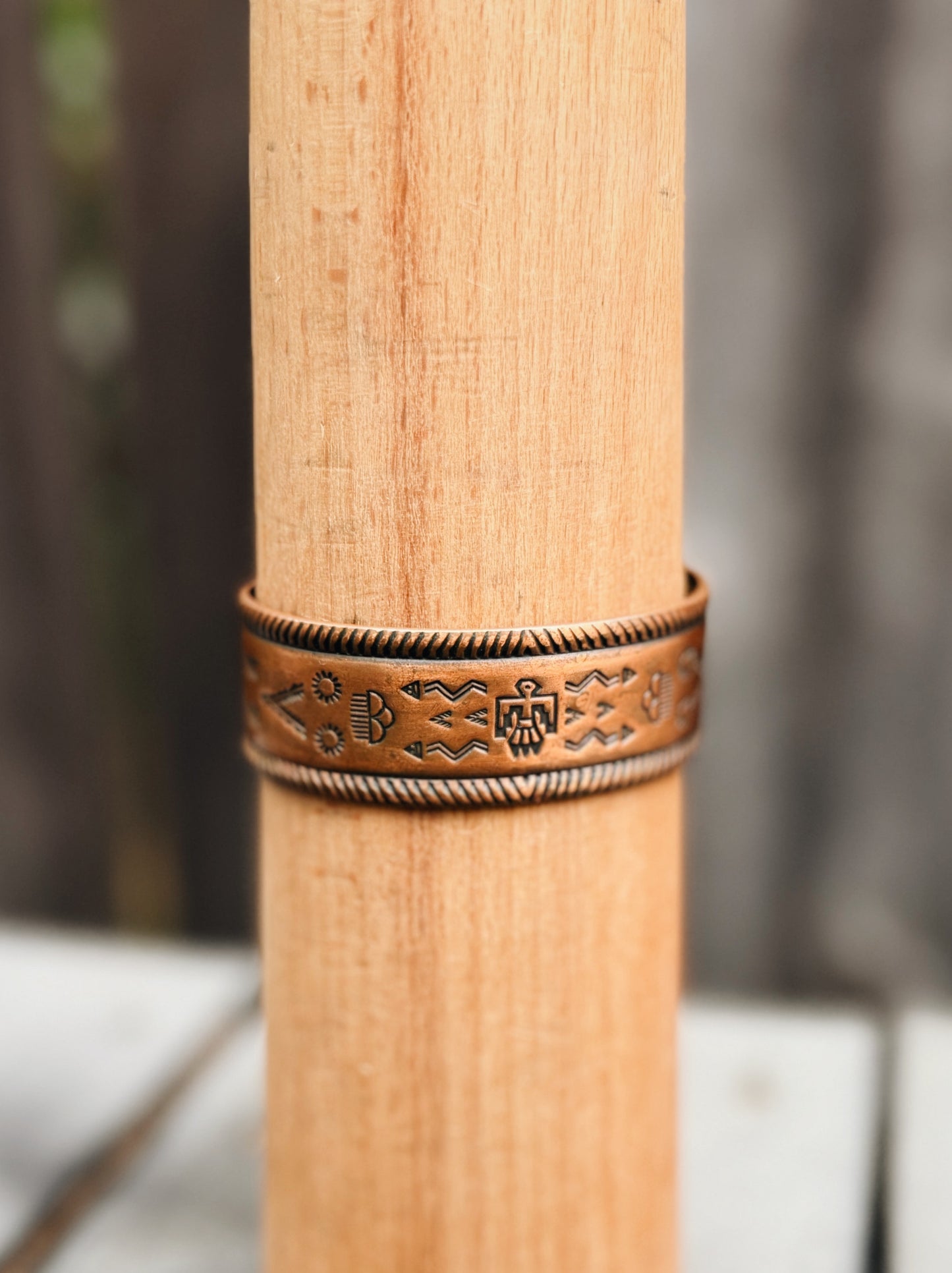 COPPER STORYTELLER CUFF