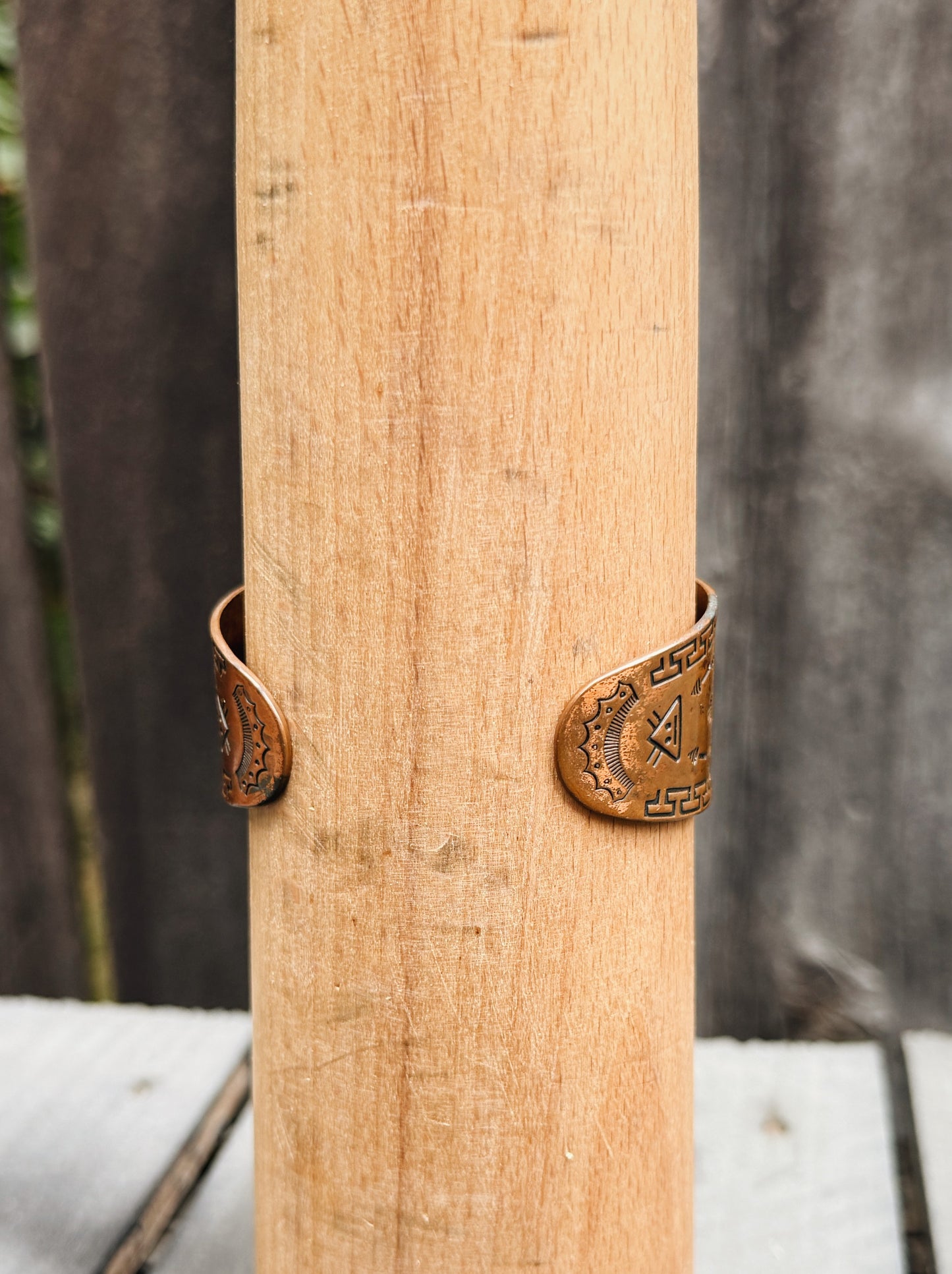 COPPER STORYTELLER CUFF