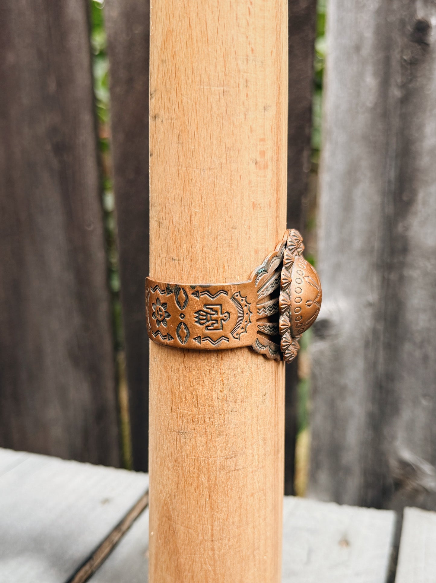 COPPER STORYTELLER CUFF