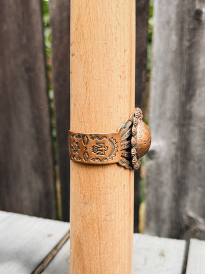COPPER STORYTELLER CUFF