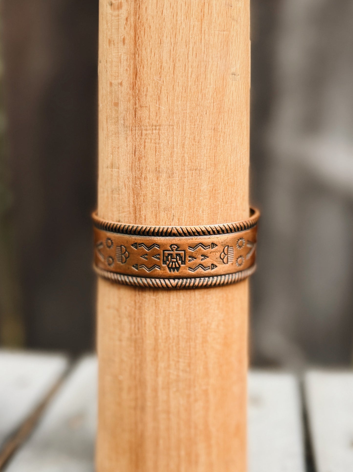 COPPER STORYTELLER CUFF