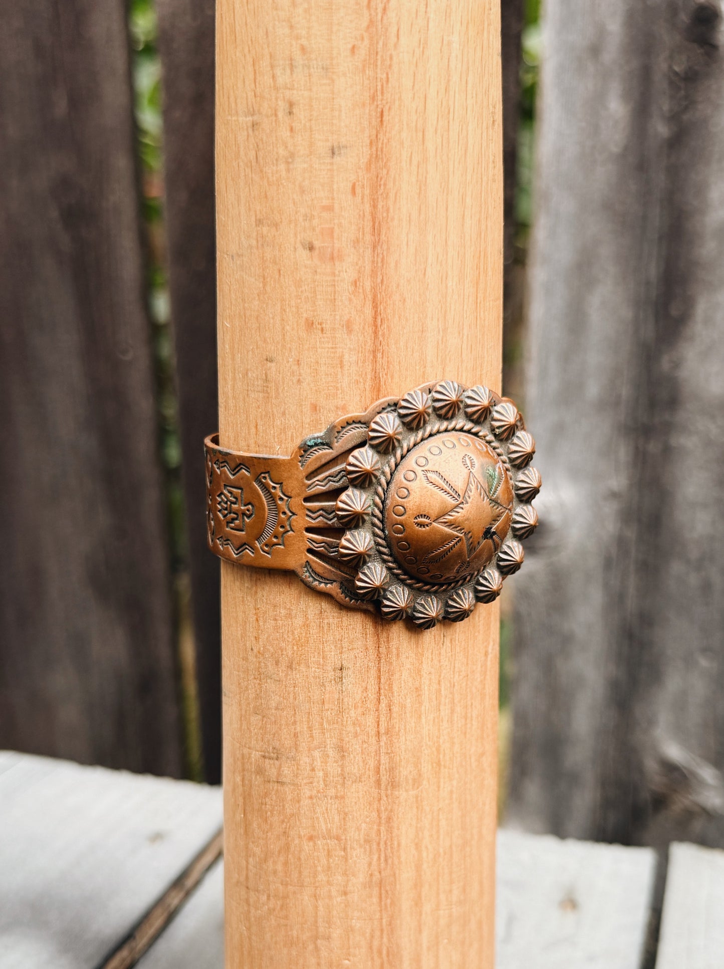 COPPER STORYTELLER CUFF
