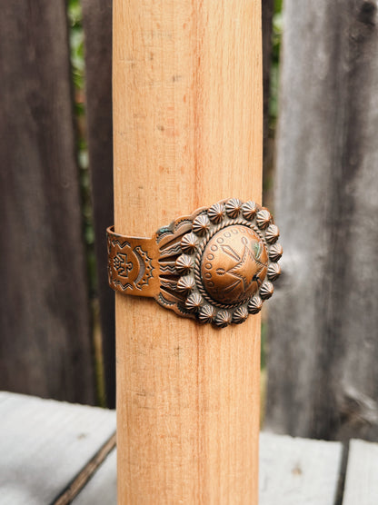 COPPER STORYTELLER CUFF
