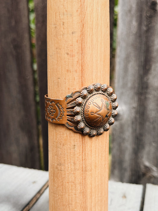 COPPER STORYTELLER CUFF