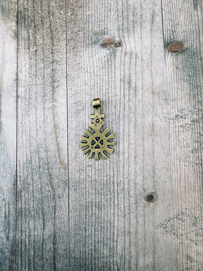 BRASS PENDANT