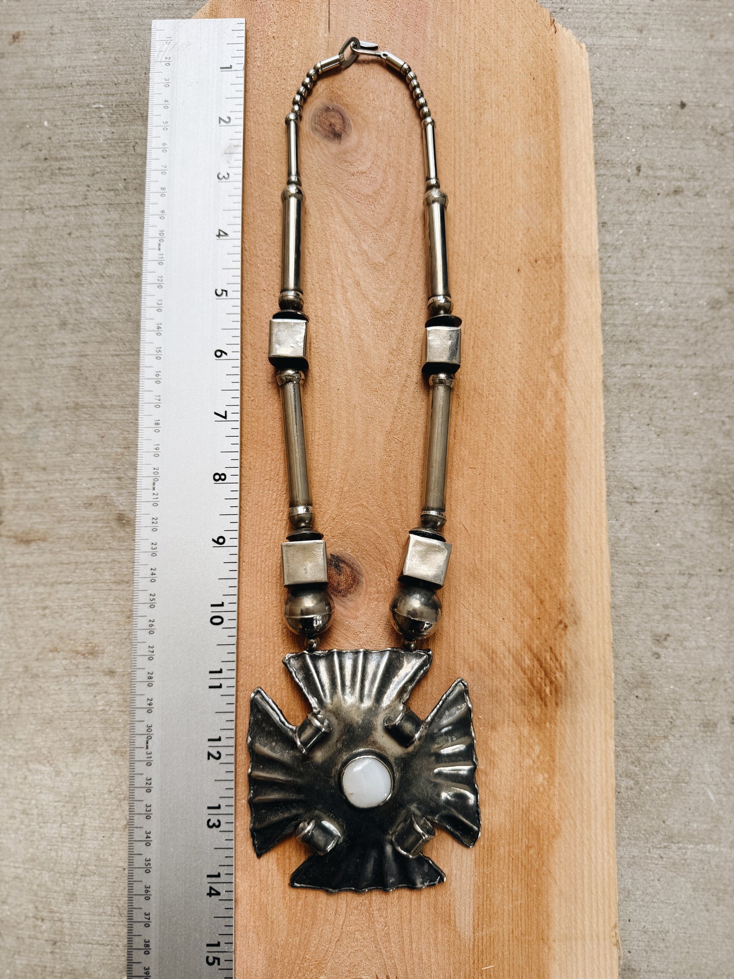 VINTAGE SOUTHWESTERN XL STATEMENT NECKLACE