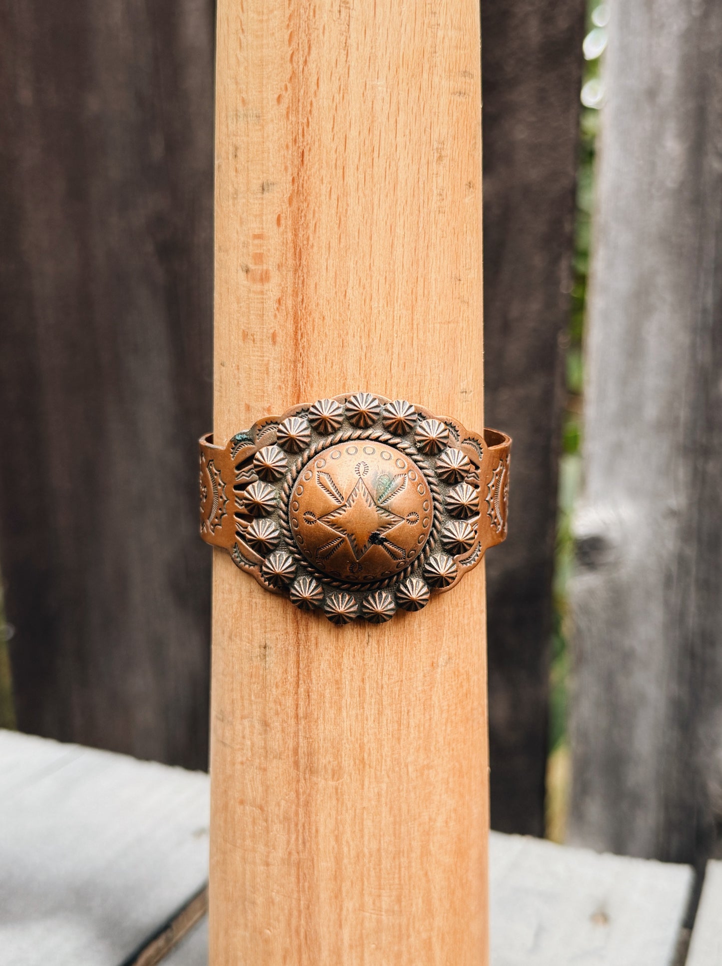 COPPER STORYTELLER CUFF
