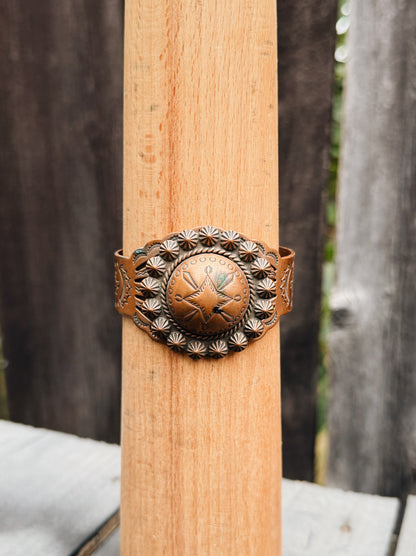 COPPER STORYTELLER CUFF