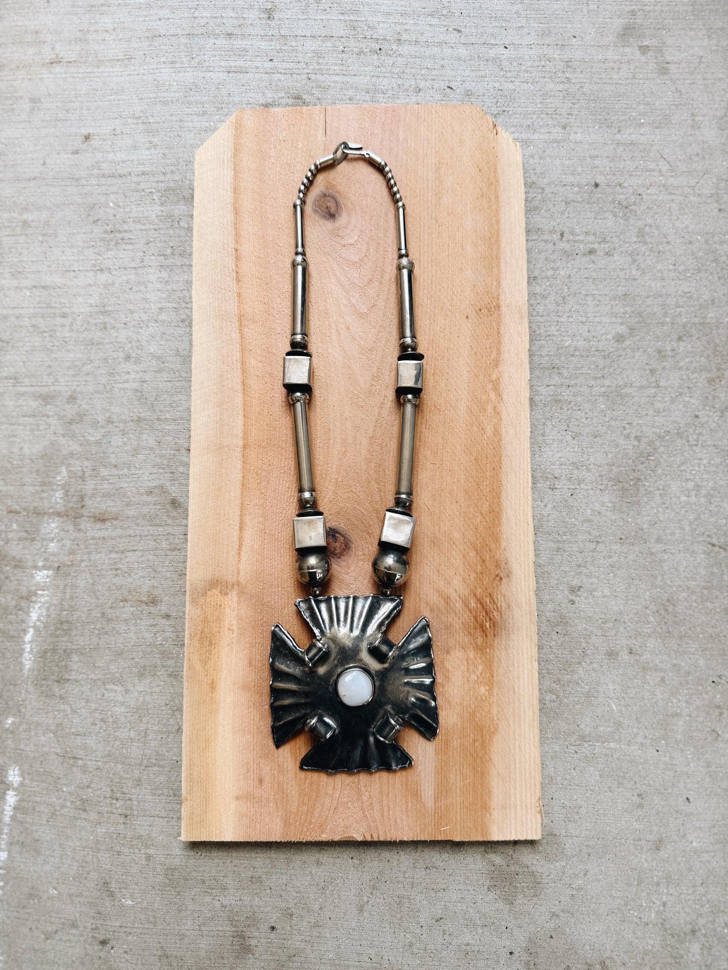 VINTAGE SOUTHWESTERN XL STATEMENT NECKLACE