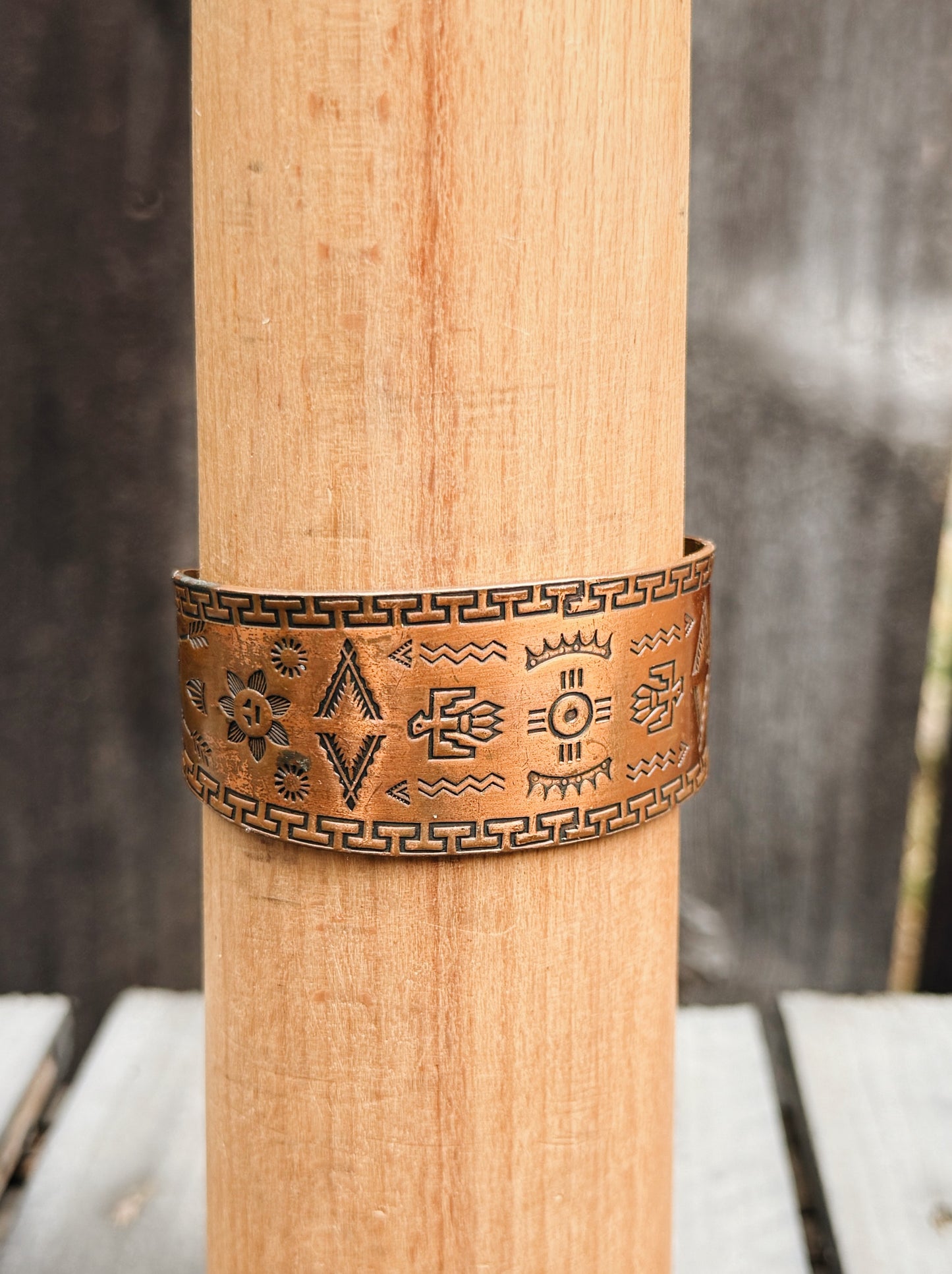 COPPER STORYTELLER CUFF